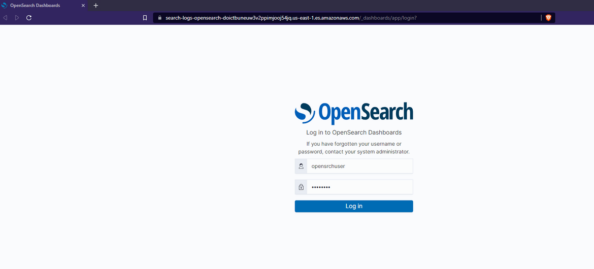 opensearchlogin