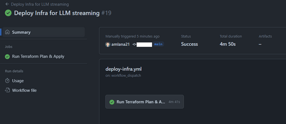 How to stream LLM responses using AWS API Gateway Websocket and Lambda