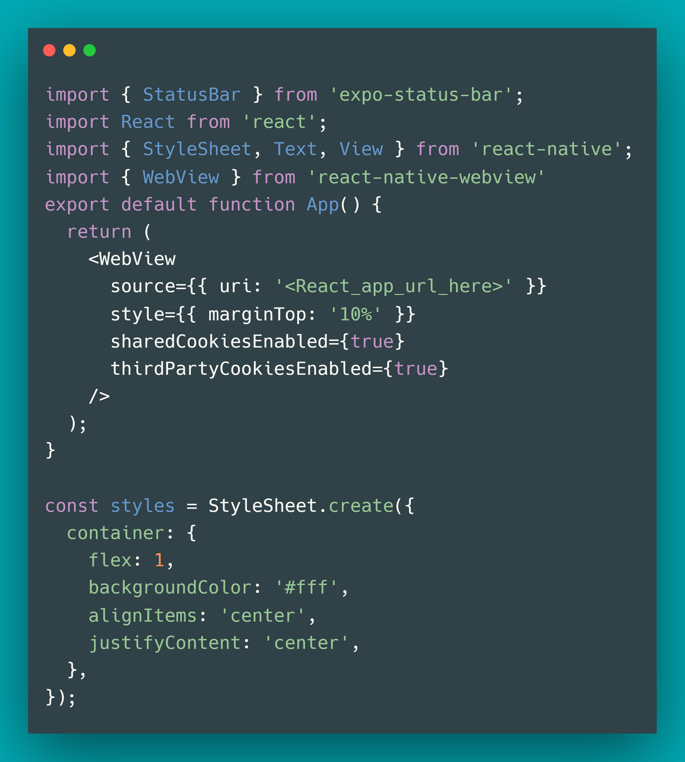 How to Convert a React App to a Mobile app and Persist session cookies ...