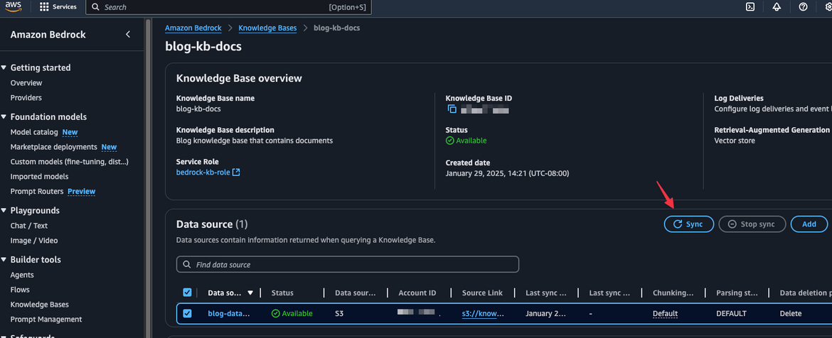 Sync Knowledgebase