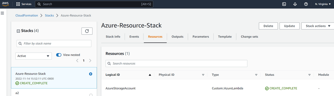 stackcreated