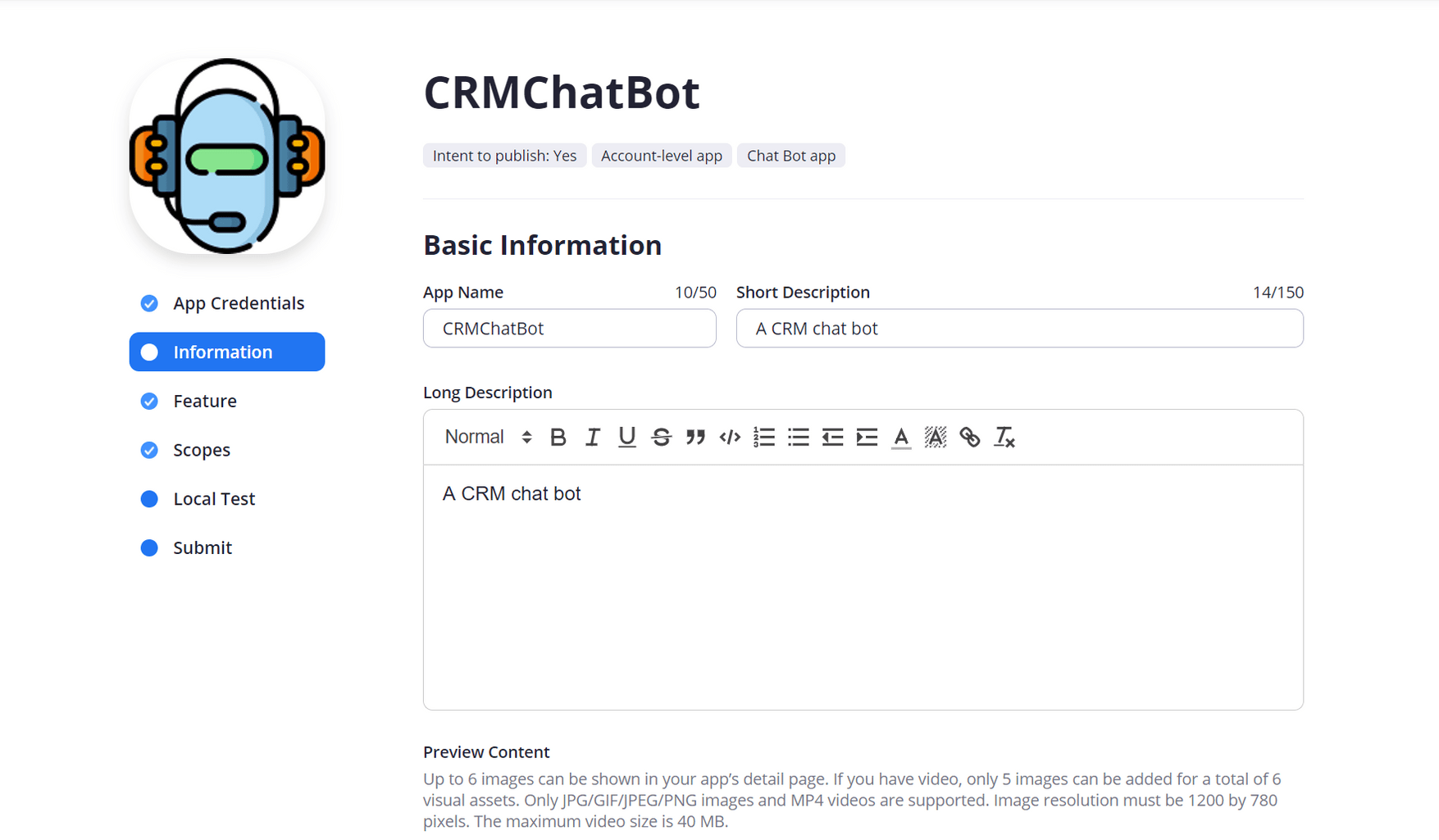 A Zoom bot for a CRM application using AWS Lambda and Deployed via Jenkins