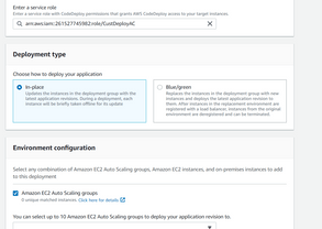A Codepipeline example to deploy a NodejS app on AWS